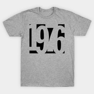 1976 Funky Overlapping Reverse Numbers for Light Backgrounds T-Shirt